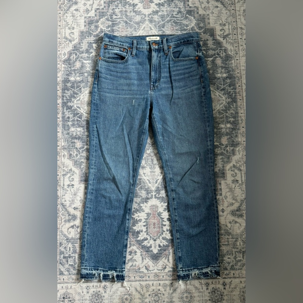 Madewell High-Rise Slim Boyjean